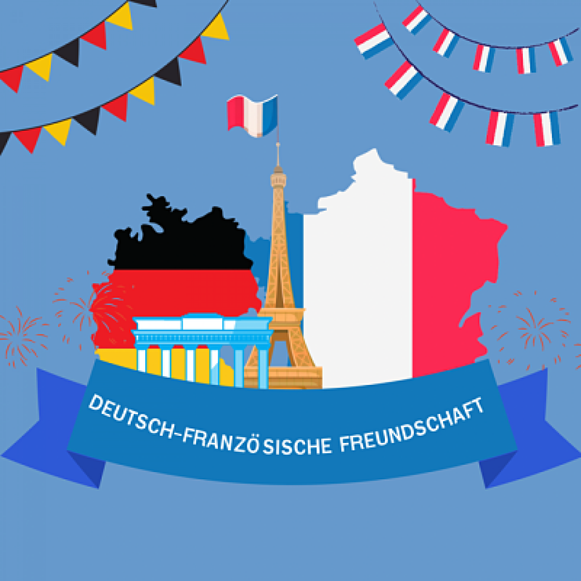 Französisch-Fachschaft erinnerte an Deutsch-Französische Freundschaft