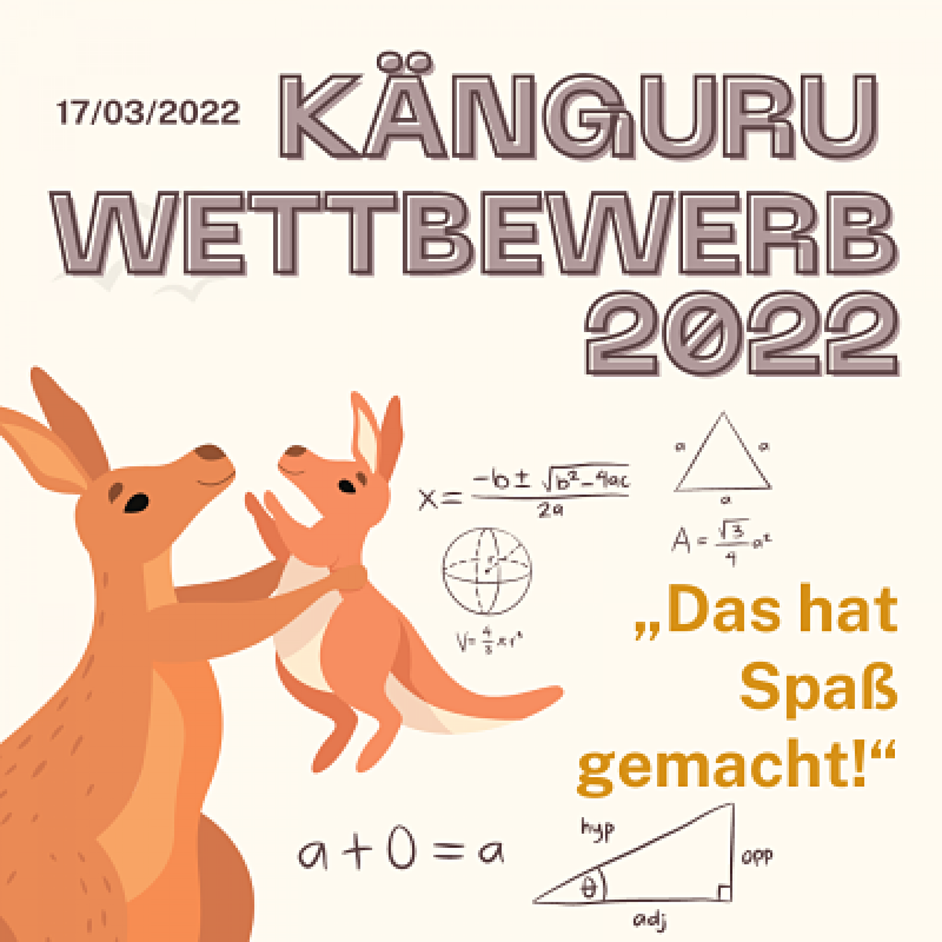  Mathematik einmal ganz anders: Der Känguruwettbewerb 2022